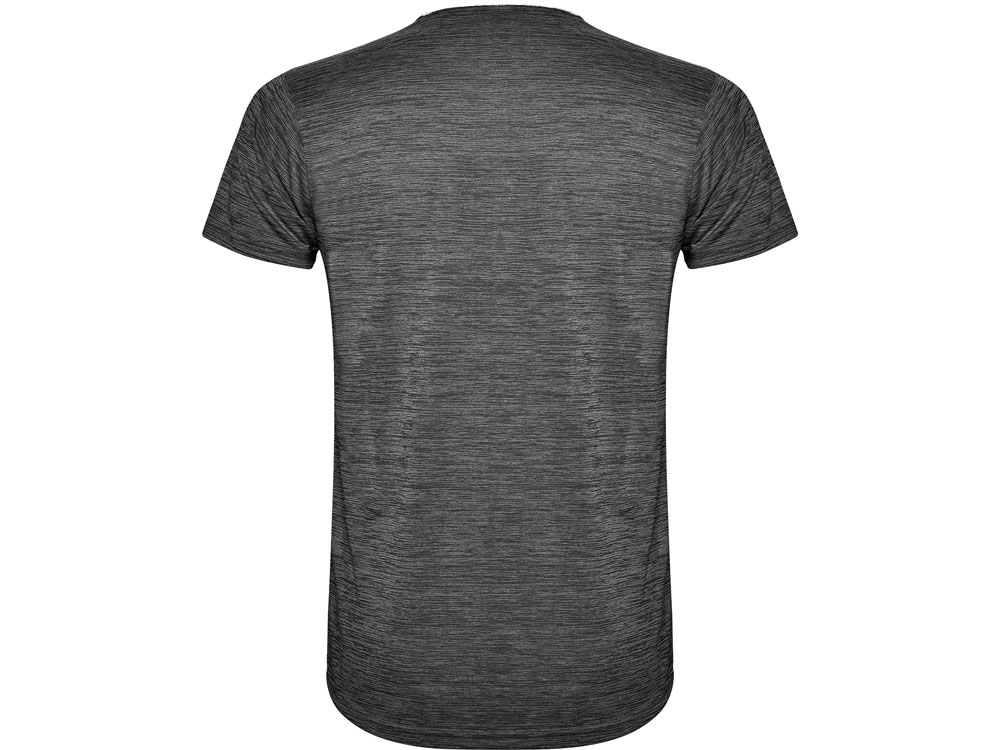 Спортивная футболка Zolder мужская, белый/черный меланж