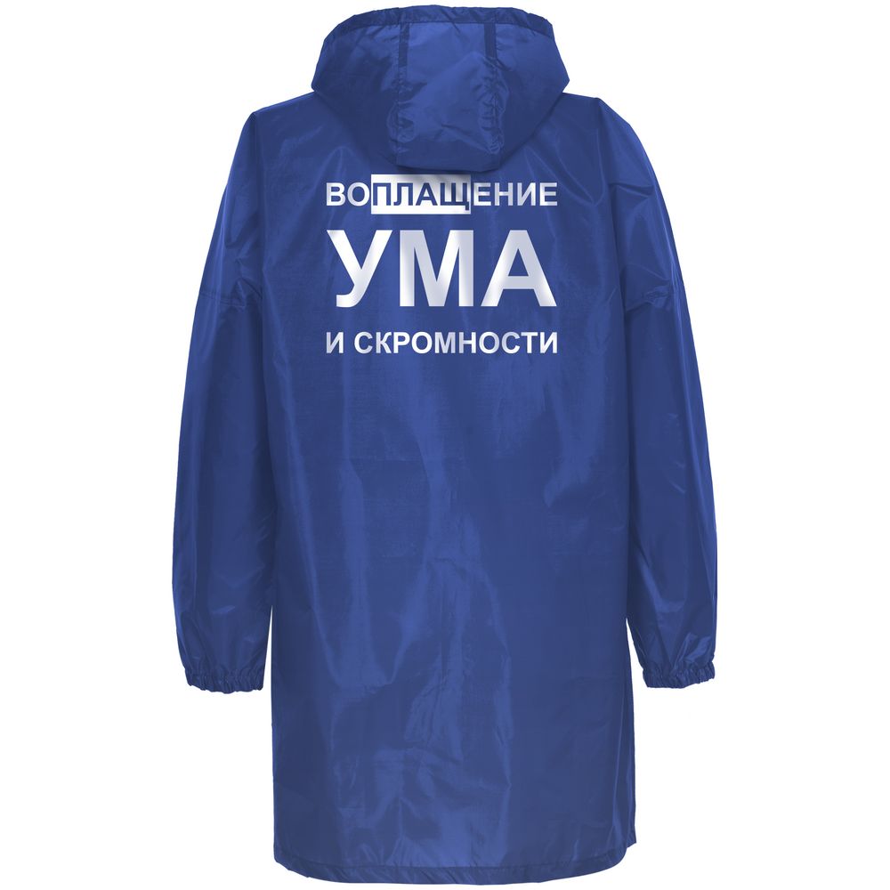 Дождевик «Воплащение ума» — пример нанесения логотипа (Соль) | Print Logo