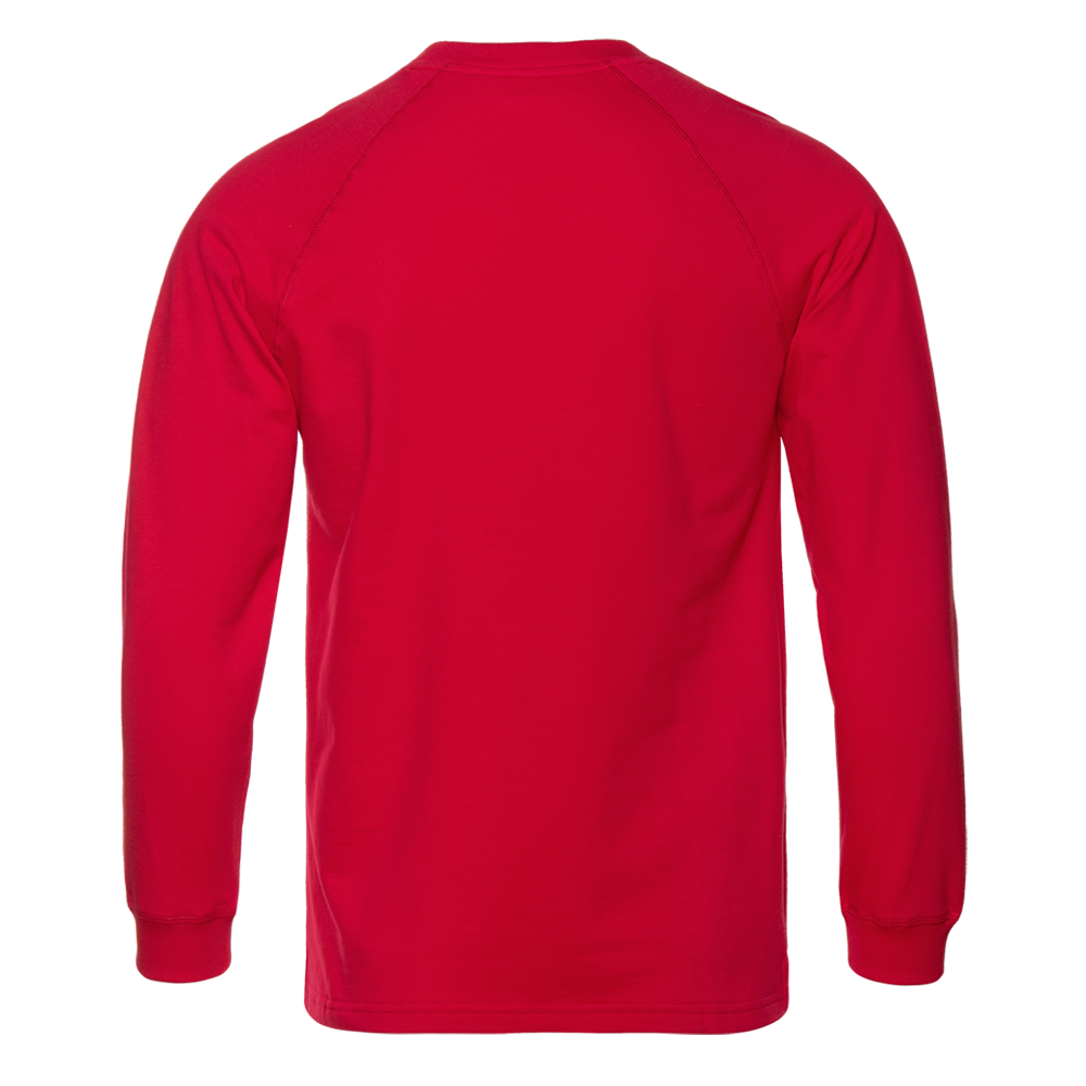 Свитшот унисекс STAN футер с начёсом 220, 60, Красный,  (14)  (56/XXXL)