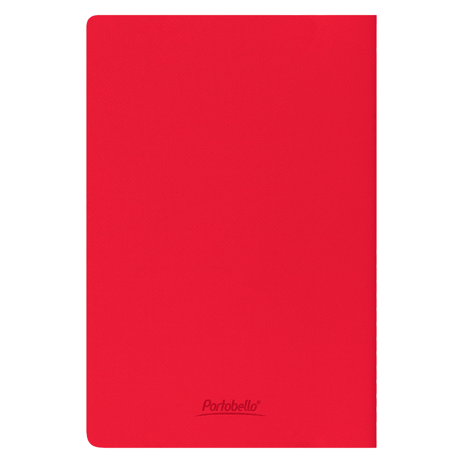 Блокнот Corsa slim, красный
