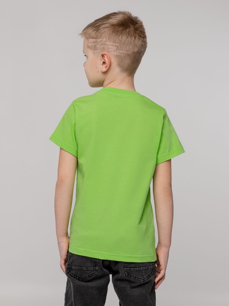 Футболка детская T-Bolka Kids, зеленое яблоко, 6 лет