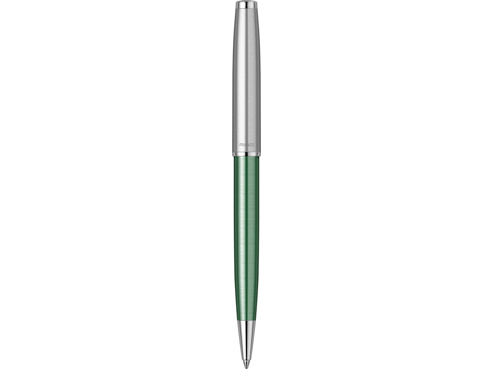 Шариковая ручка Parker Sonnet Essentials Green SB Steel CT, цвет чернил black, перо: M, в подарочной упаковке.