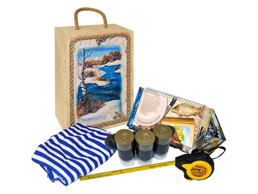 Подарочный набор Под знаком рыбы с логотипом  | Print Logo