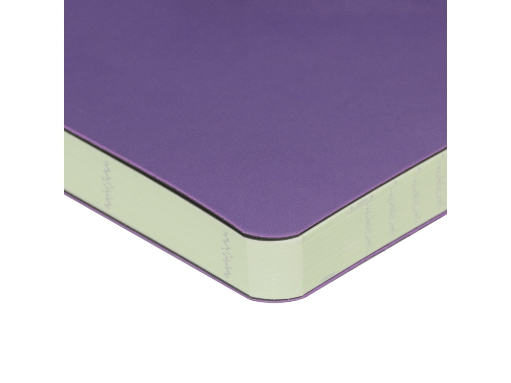 Ежедневник А5 недатированный Megapolis Velvet Flex, светло-фиолетовый (Р)