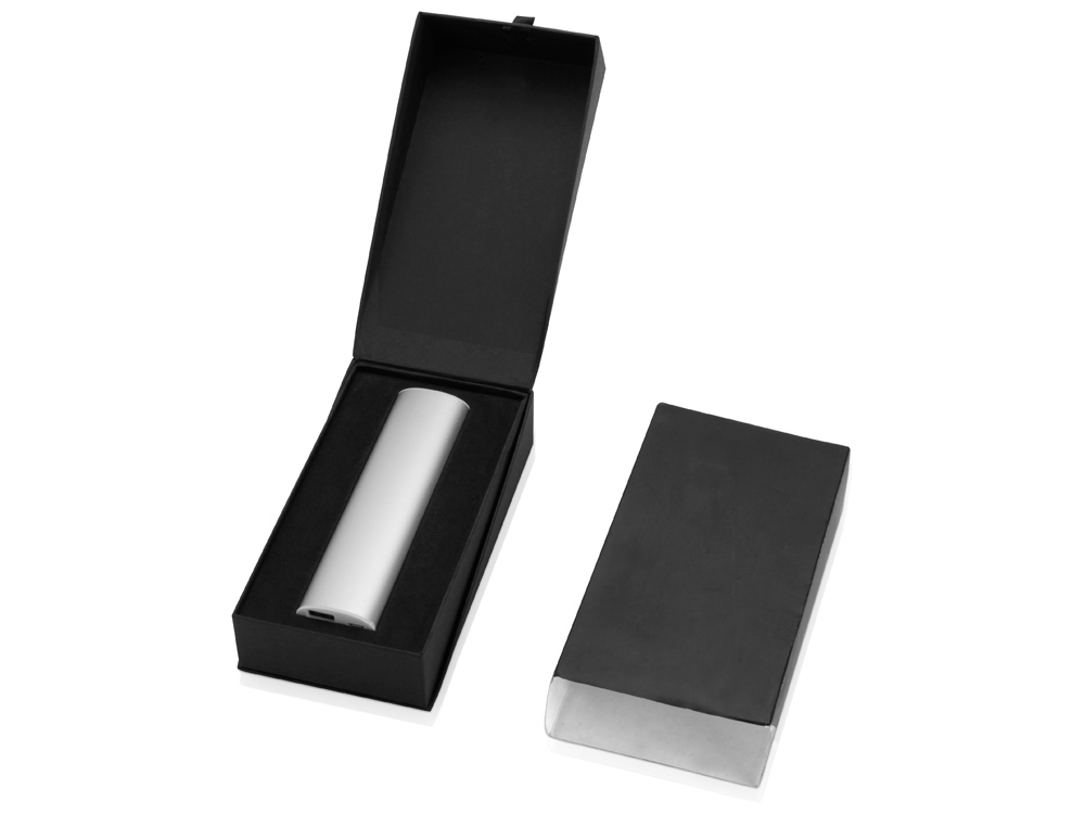 Портативное зарядное устройство Спайк, 8000 mAh, серебристый