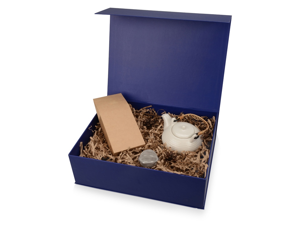 Подарочная коробка Giftbox большая, синий