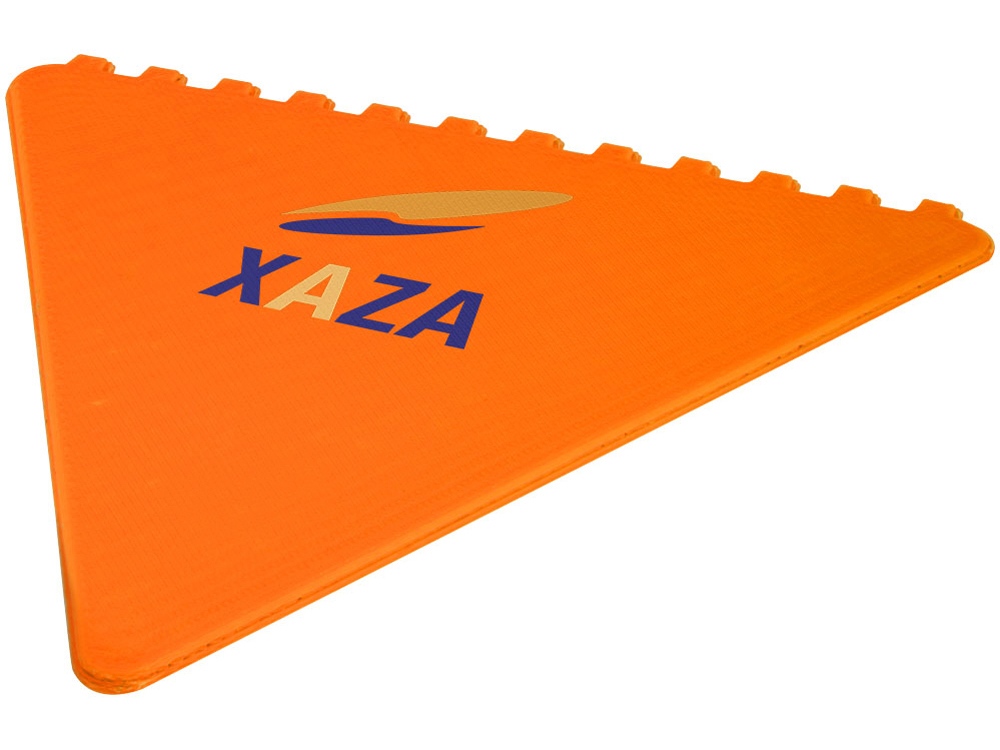 Треугольный скребок Frosty, оранжевый