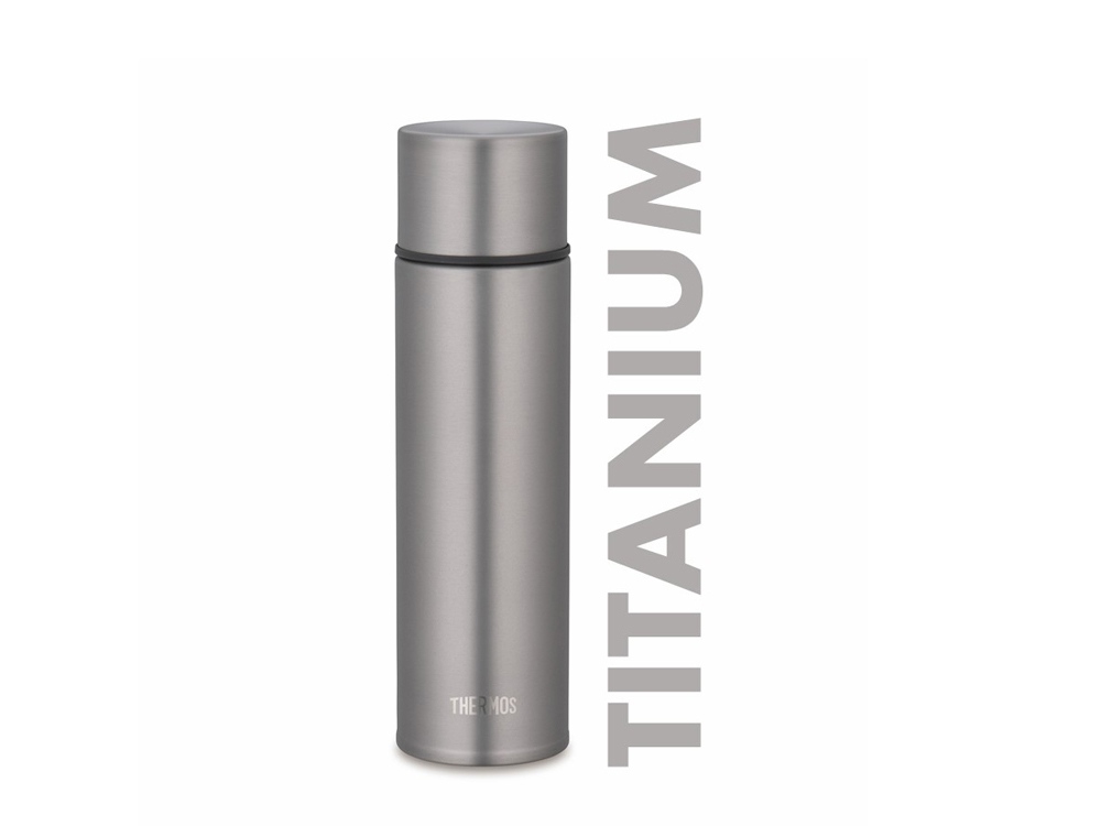 Термос из титана FJN-500, 500 мл с логотипом THERMOS | Print Logo