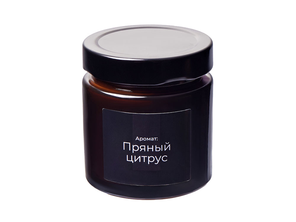 Свеча ароматическая Noella, пряный цитрус с логотипом  | Print Logo