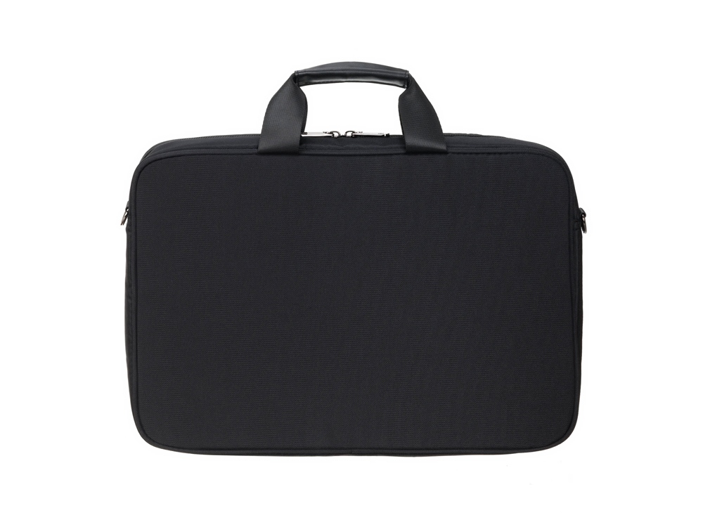 Сумка для ноутбука TORBER ВОЯЖ 15.6'', чёрный, нейлон/микрофибра, 43 х 5 х 29 см, 6л