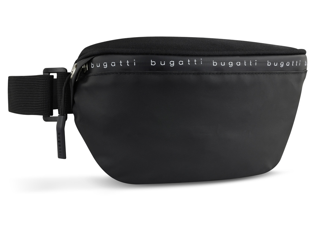 Сумка на пояс БЛАНК ОБЛЕГЧЕННАЯ (BLANC DELIGHT) с логотипом BUGATTI | Print Logo