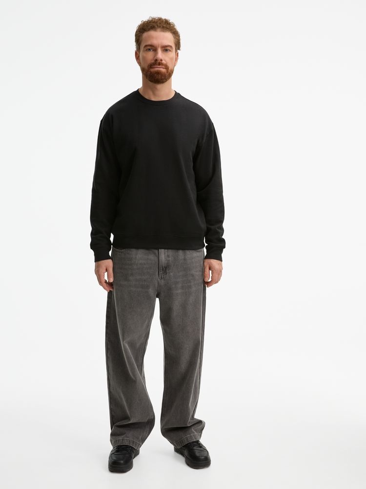 Свитшот унисекс Columbia, черный, размер S