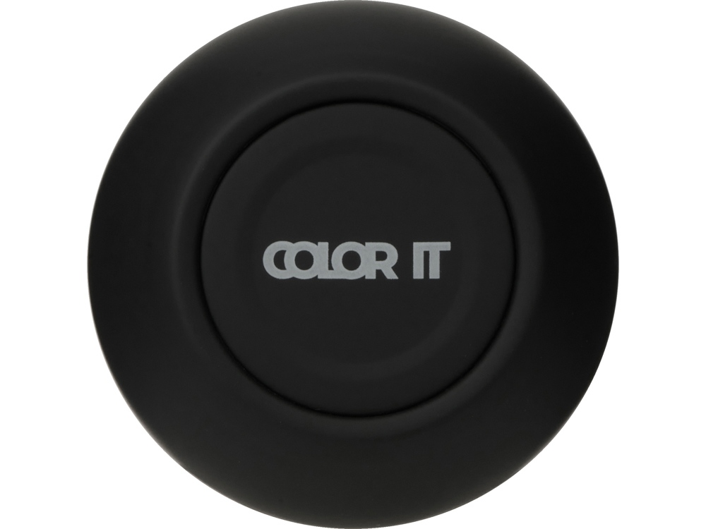 Термокружка Vacuum mug C1, soft touch, 370мл, черный