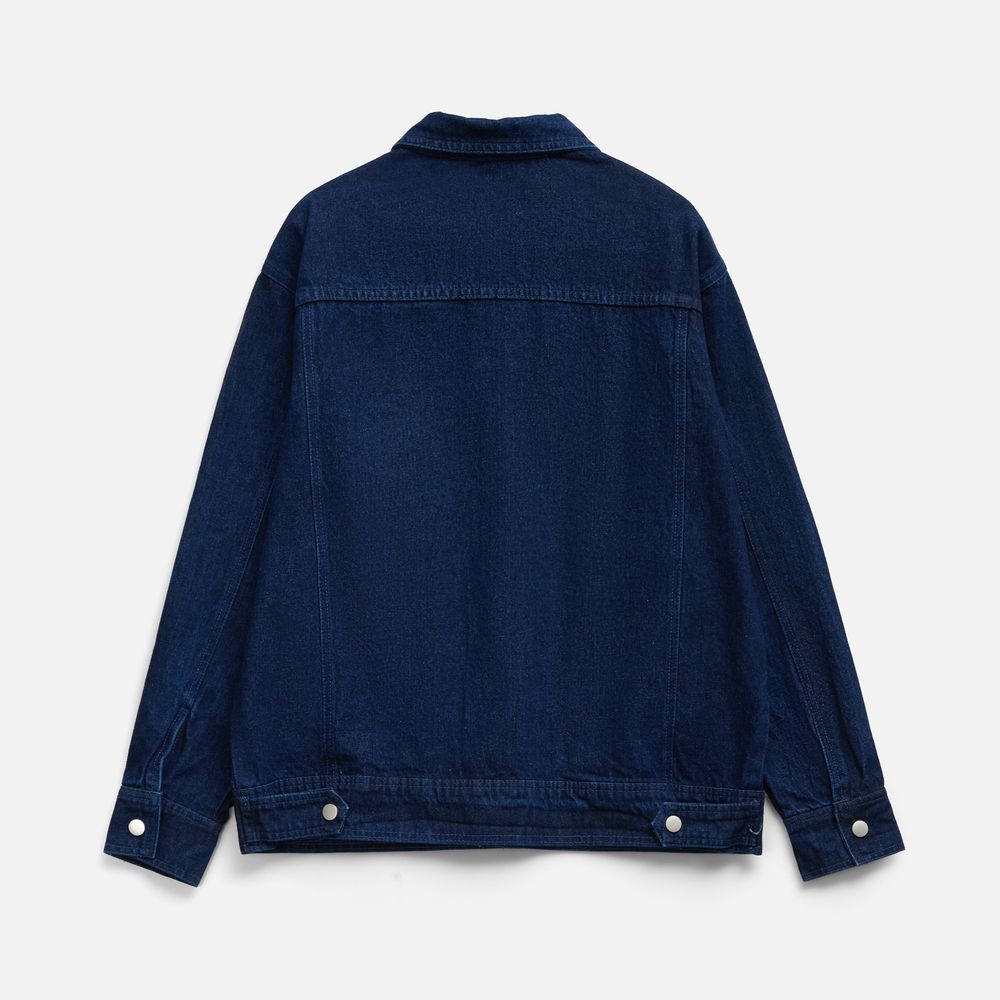 Куртка джинсовая O1, темно-синяя, размер XS/S