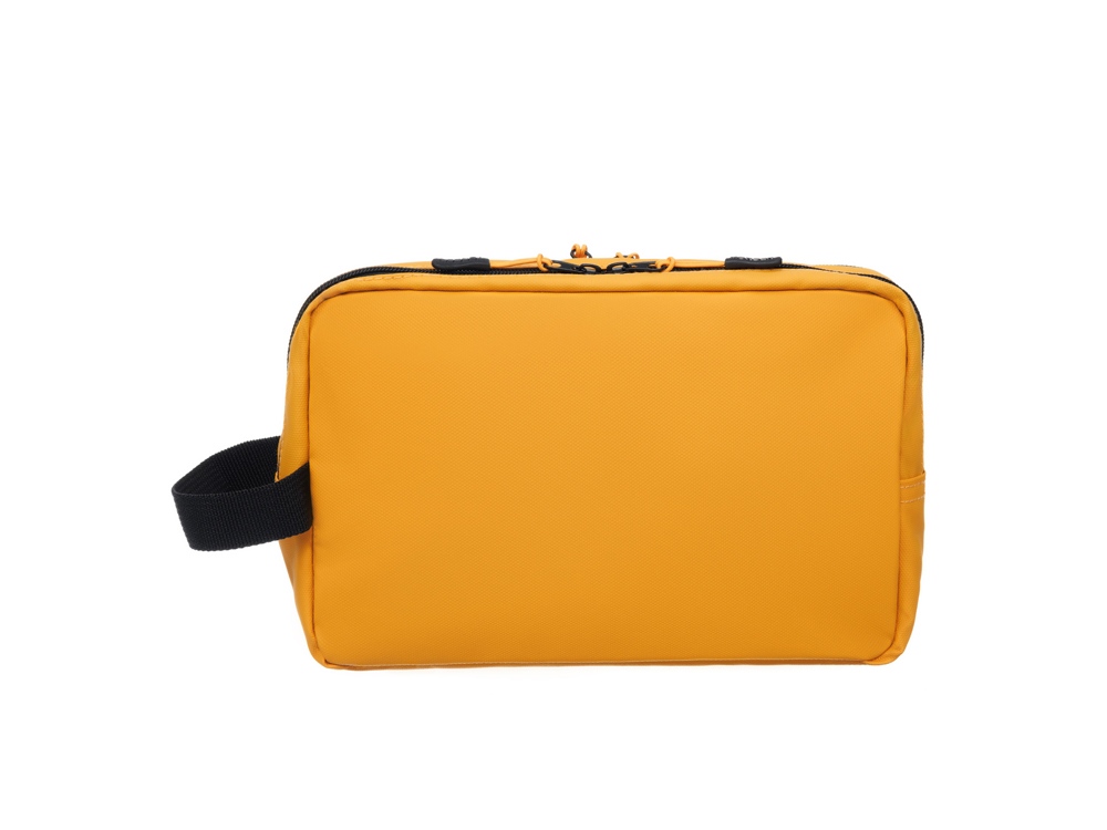 Несессер TORBER РИТМ, желтый, полиэстер 900D с PU покрытием, 27 х 18 х 6 см