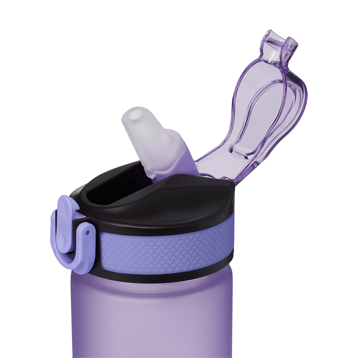 Бутылка для воды Flip mini, сиреневая