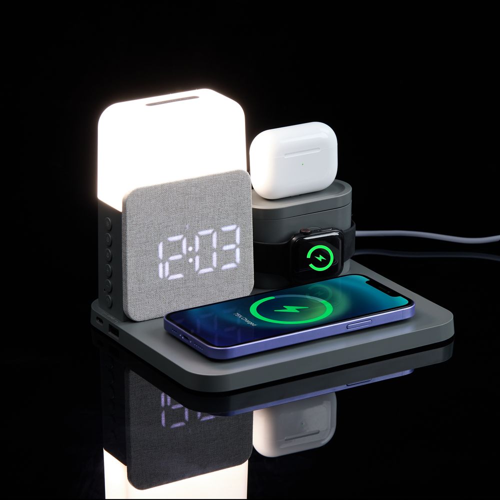 Зарядная станция с часами и подсветкой Large Charge ver.2