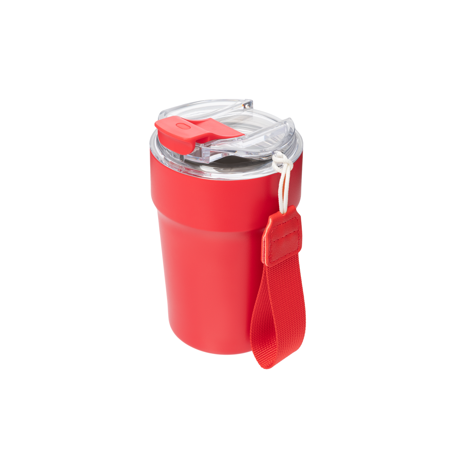 Термокружка вакуумная Монако (Monaco), красная