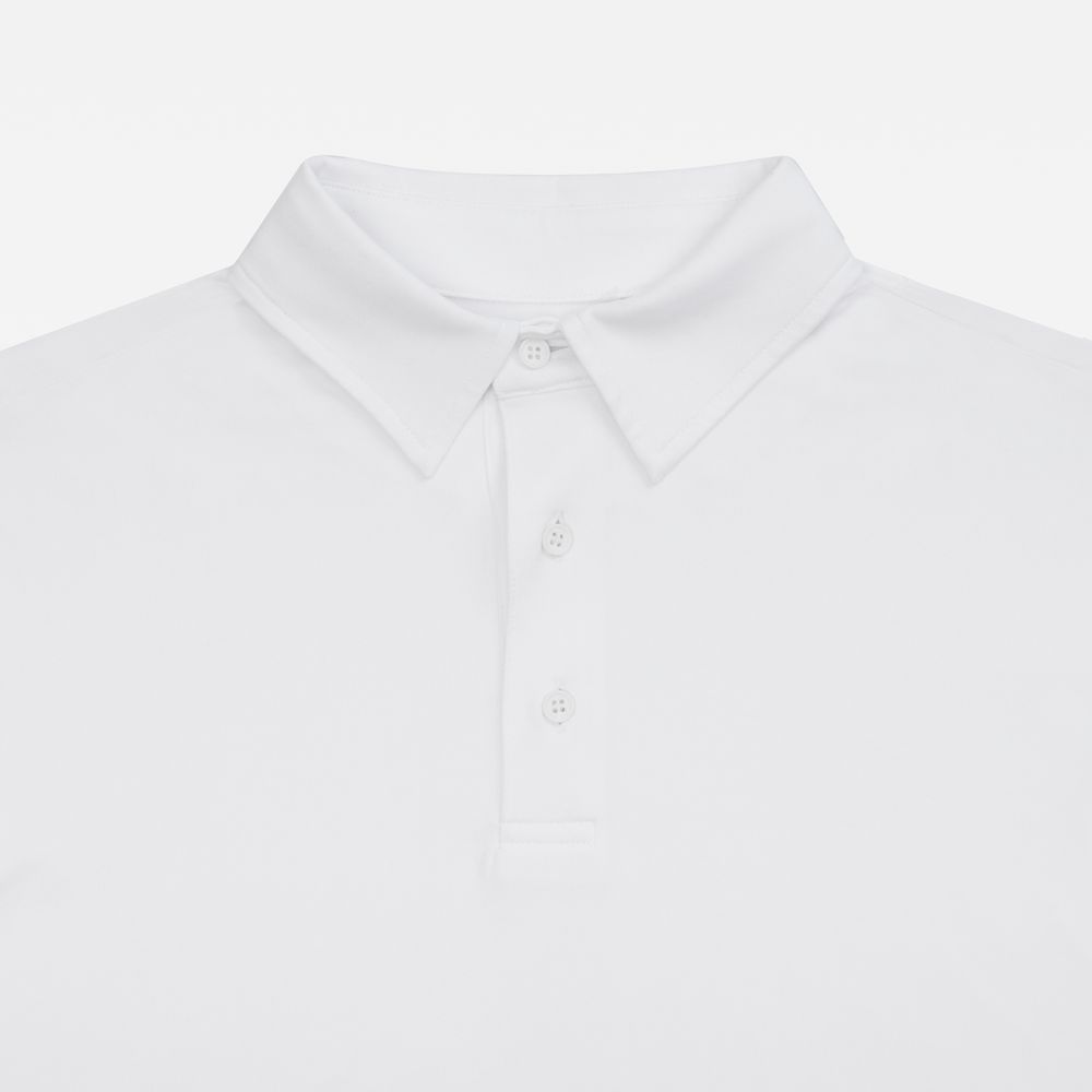 Рубашка поло унисекс Senti, белая, размер M