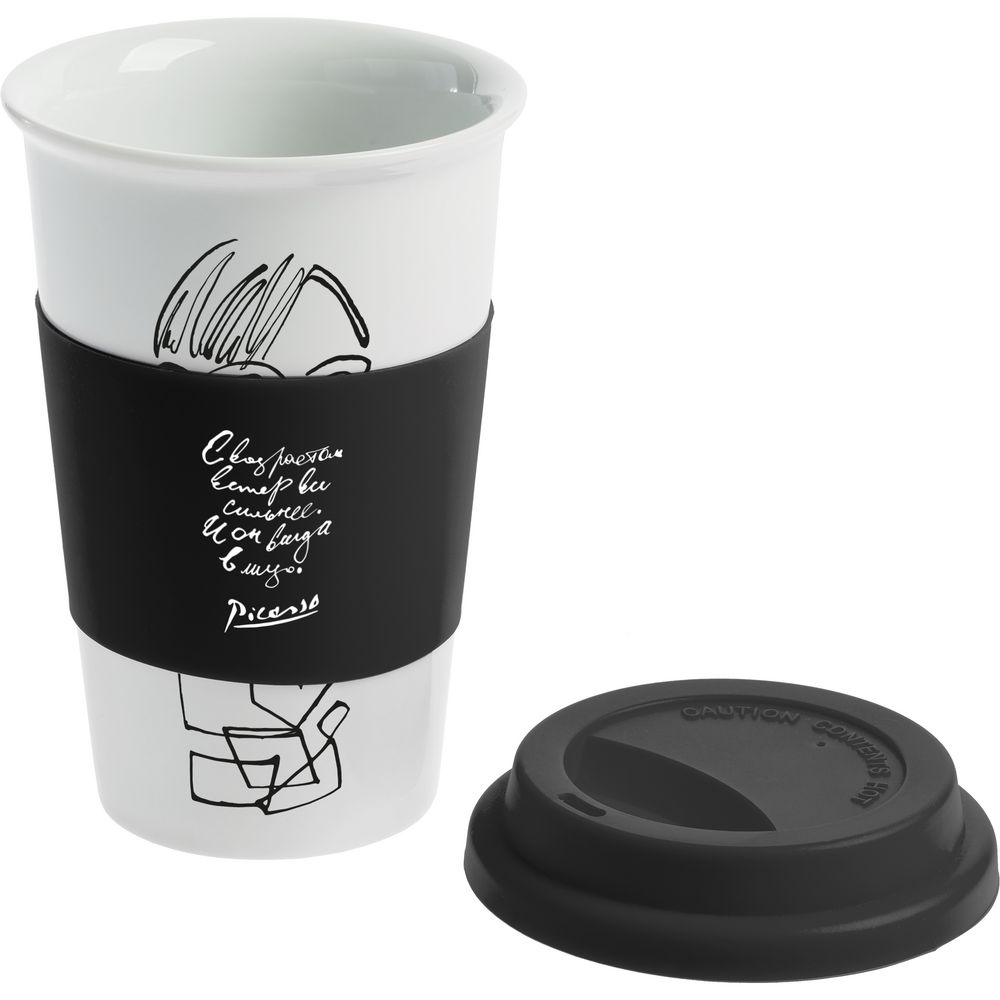 Кружка «Ветер знает» с логотипом Ловец слов | Print Logo