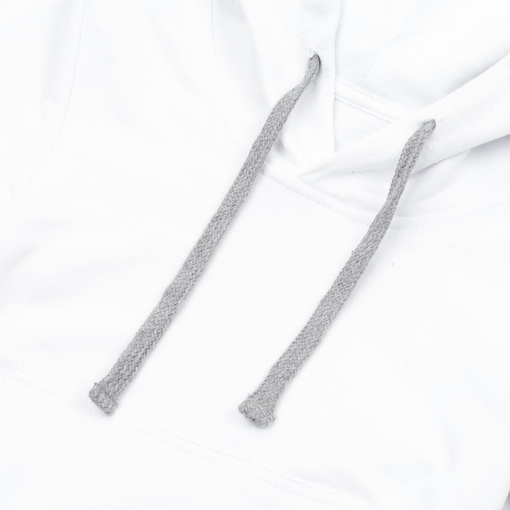 Толстовка с капюшоном детская Kirenga Kids, белая, 6 лет