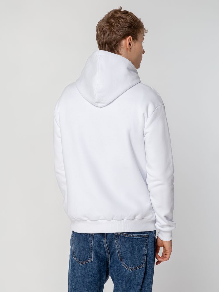 Толстовка с капюшоном Unit Kirenga Heavy белая, размер 4XL