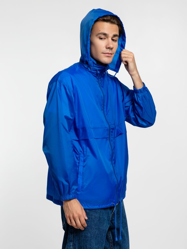 Ветровка из нейлона Surf 210 ярко-синяя (royal), размер L