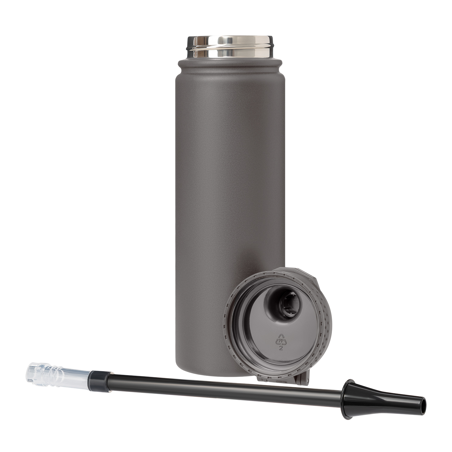 Термобутылка вакуумная герметичная Савона, серая