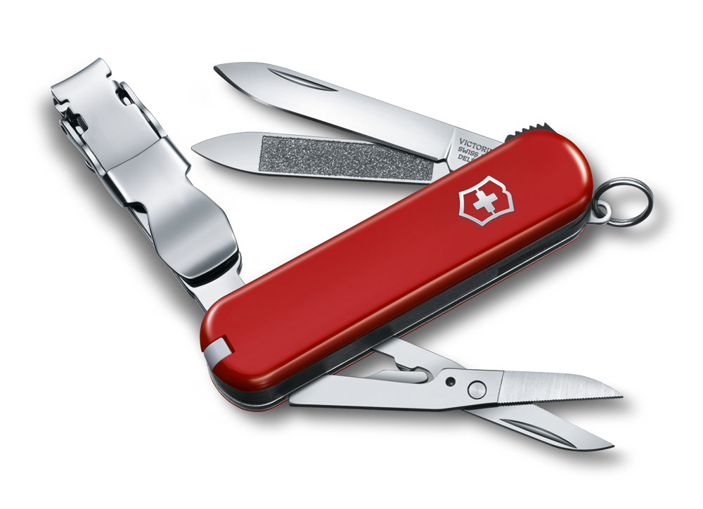 Нож-брелок NailClip 580, 65 мм, 8 функций с логотипом VICTORINOX | Print Logo