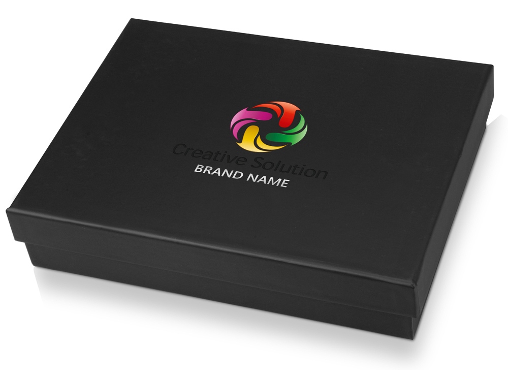 Подарочная коробка Corners средняя, черный