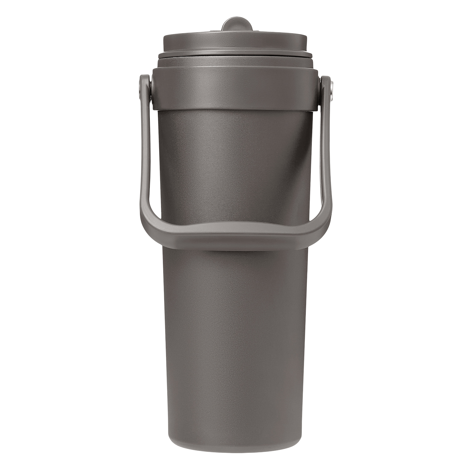 Термокружка вакуумная Solo, серая