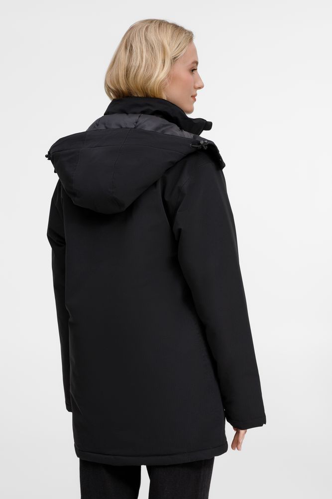 Куртка-парка унисекс Sfera, черная, размер 3XL