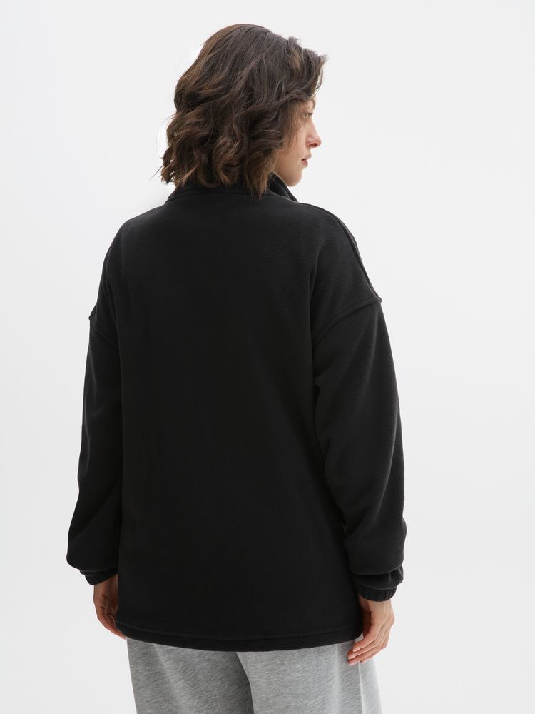 Куртка флисовая унисекс Nebo, черная, размер 3XL