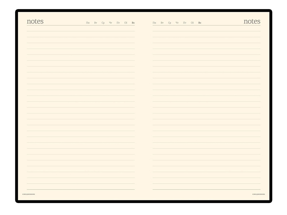 Ежедневник недатированный А5 Megapolis, серебристый