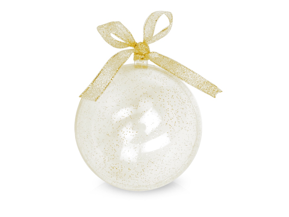 Футляр в виде новогодней игрушки с логотипом  | Print Logo