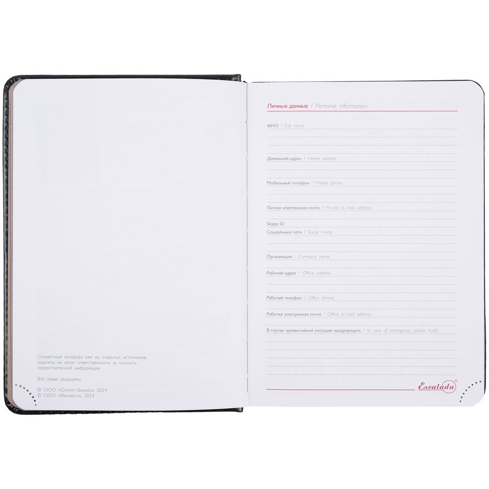 Ежедневник Faro Mini, датированный