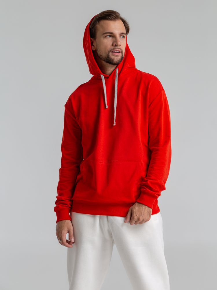 Толстовка с капюшоном Unit Kirenga красная, размер M