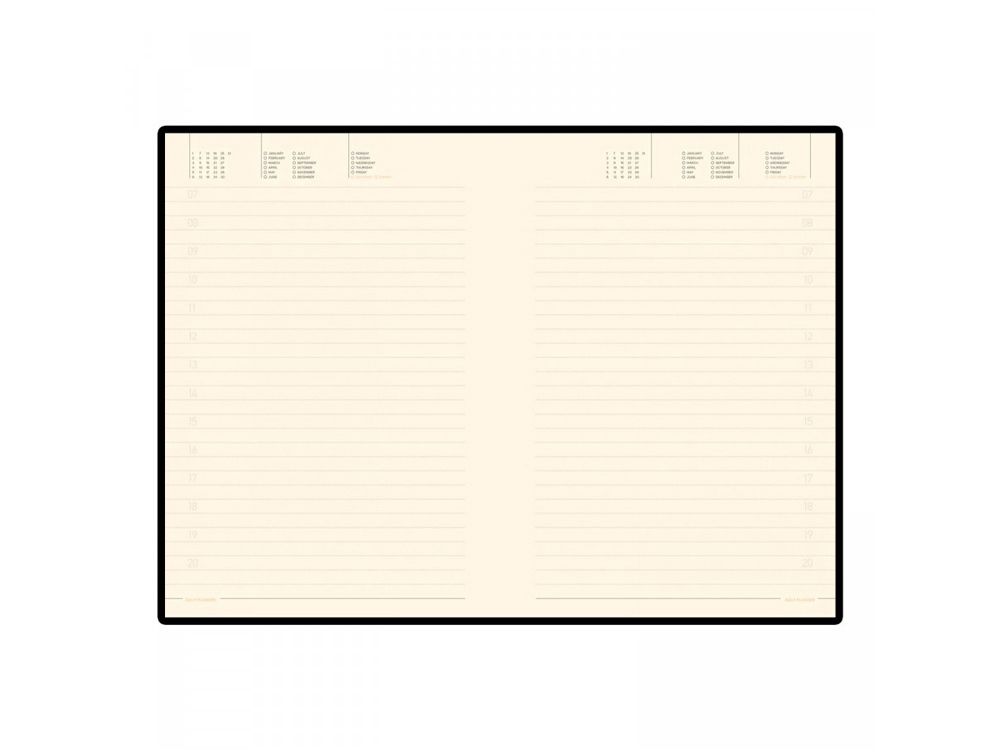 Ежедневник недатированный B5 Tintoretto New, черный (Р)