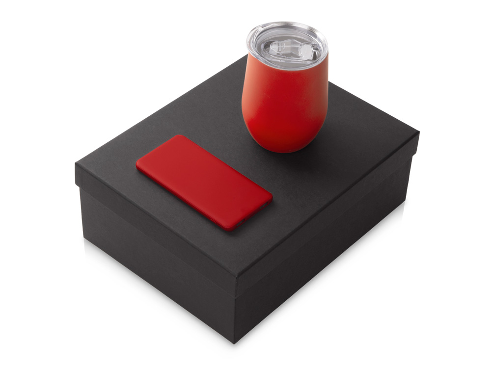 Подарочный набор COLOR IT с термокружкой и повербанком, 5000 mAh с логотипом  | Print Logo