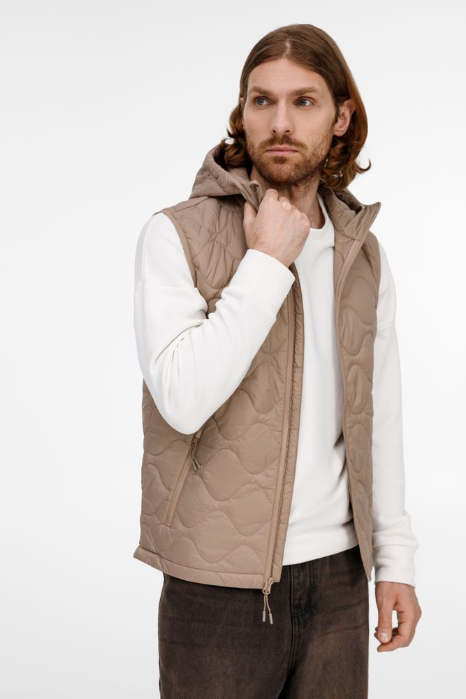 Жилет унисекс Tarnaby, бежевый, размер XL