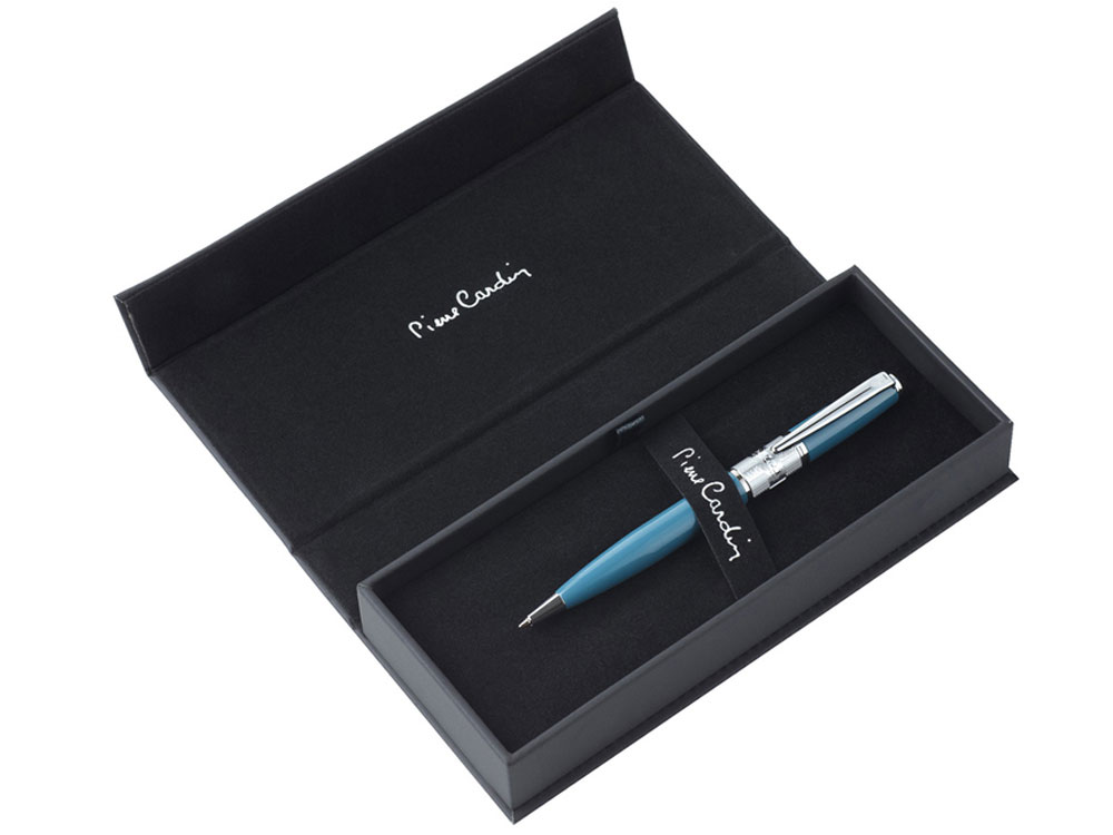 Ручка шариковая Pierre Cardin BARON, зелено-синий