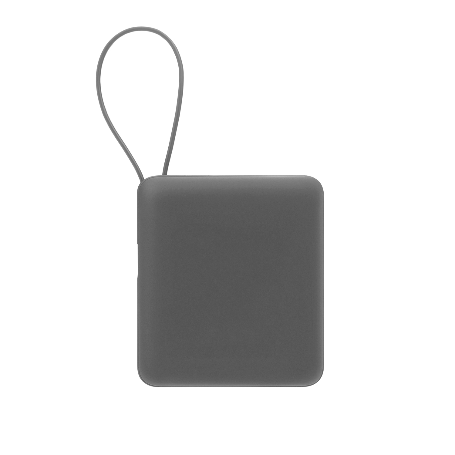 Внешний аккумулятор с подсветкой Ritter PD 10000mAh с функцией беспроводной зарядки 15W, серый