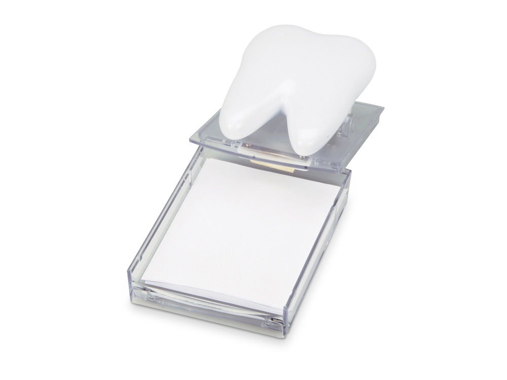 Диспенсер с блоком для записей Дантист, белый