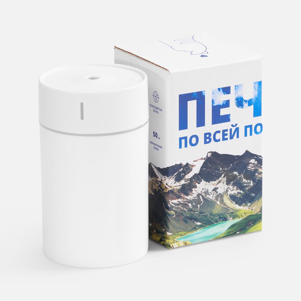 Коробка с полноцветной печатью для зонта складного Basic