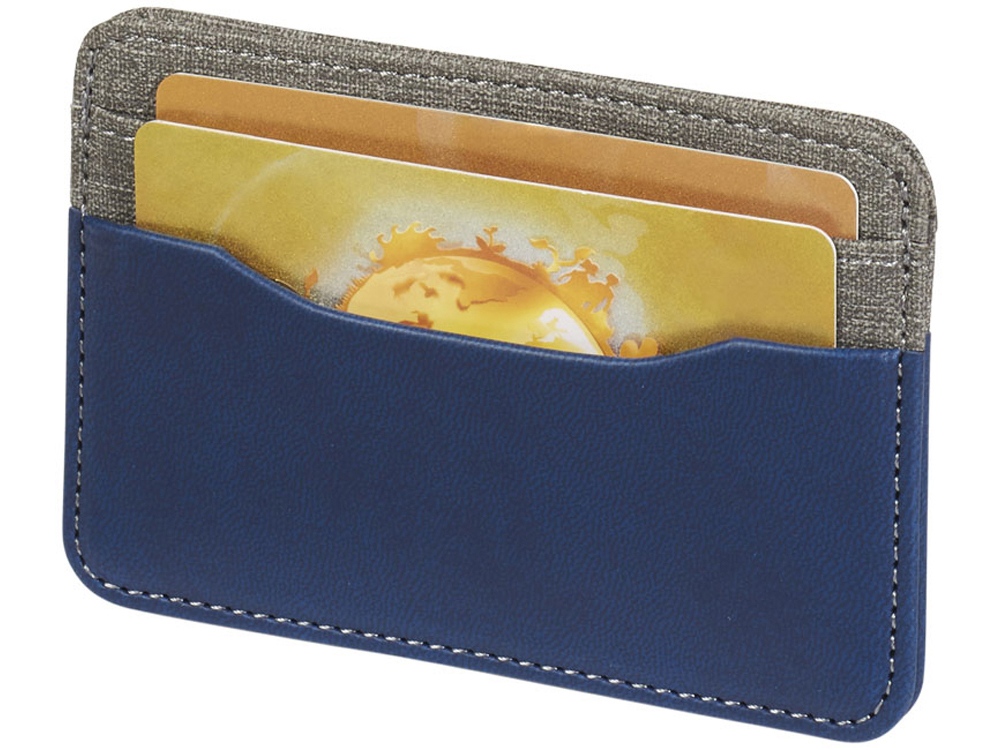 Картхолдер Heathered, синий