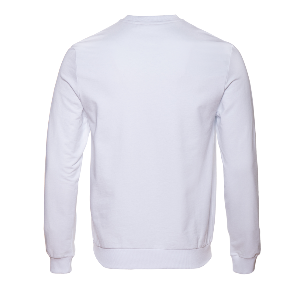 Свитшот унисекс STAN футер без начёса, 260, 63, Белый,  (10/1)  (44/XS)