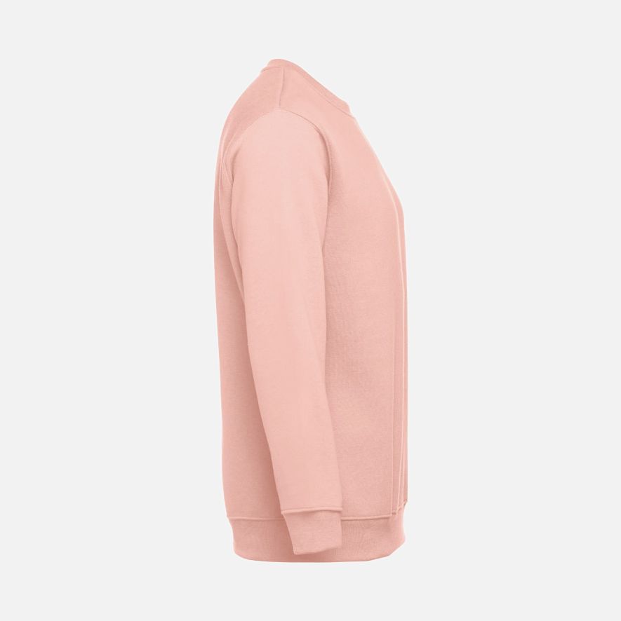 Свитшот унисекс Delta, розовый (лососевый), размер M