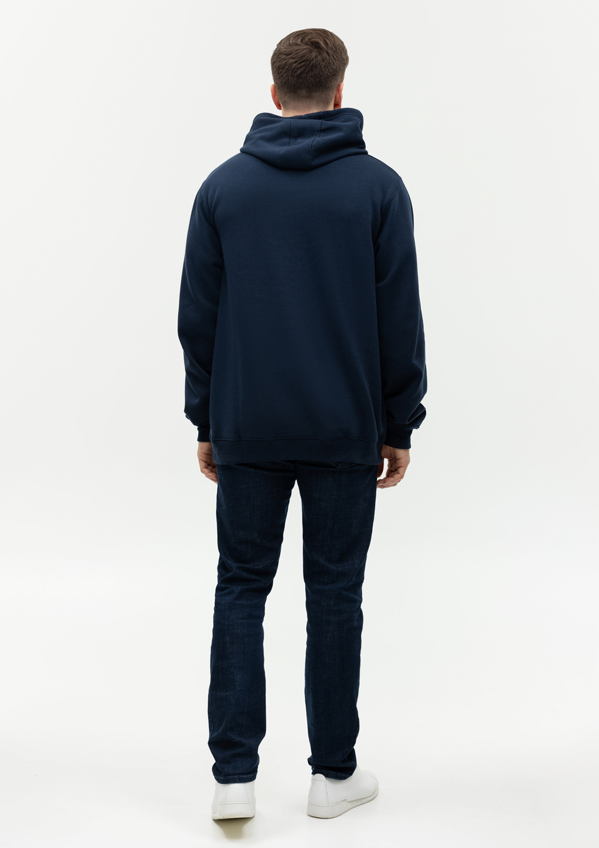 Худи унисекс STAN футер с начёсом 260, 20, Тёмно-синий,  (46)  (48/M)