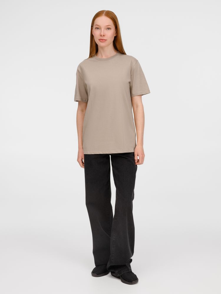 Футболка унисекс Legend, серо-бежевая, размер XL