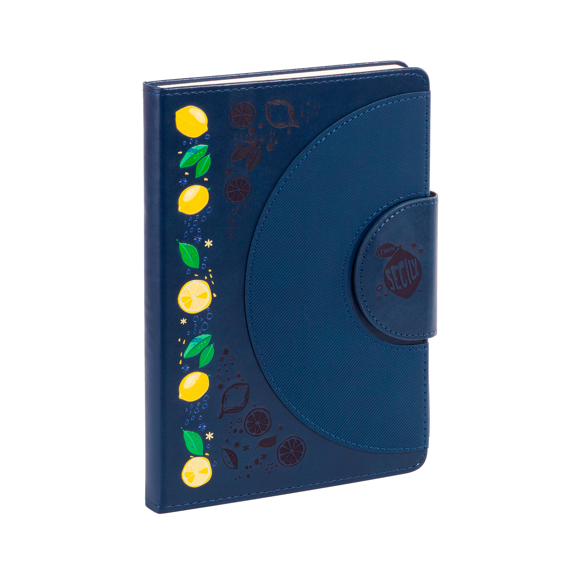 Ежедневник недатированный "Сицилия" , формат А5, темно-синий